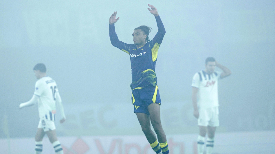 Il Verona batte l'Atalanta e trova la prima vittoria