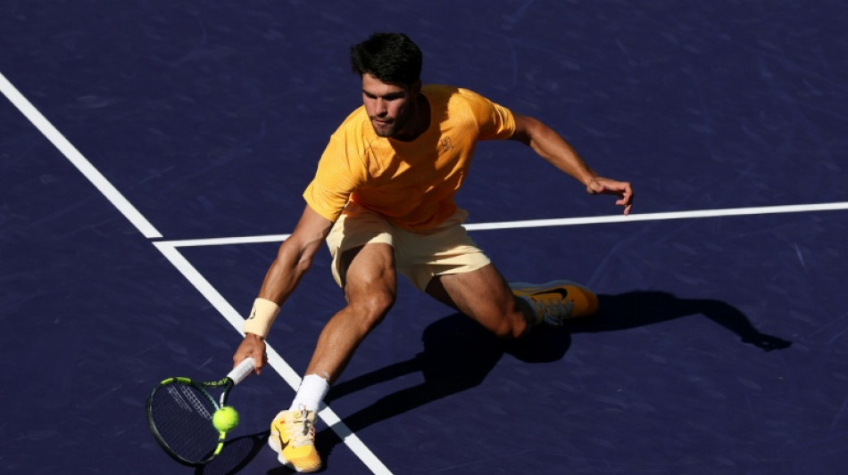 Brilliant Alcaraz still perfect heading into Indian Wells quarter-finals