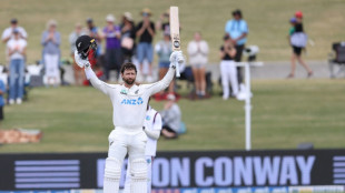 Conway's glorious 200 powers New Zealand to 424-3 against West Indies
