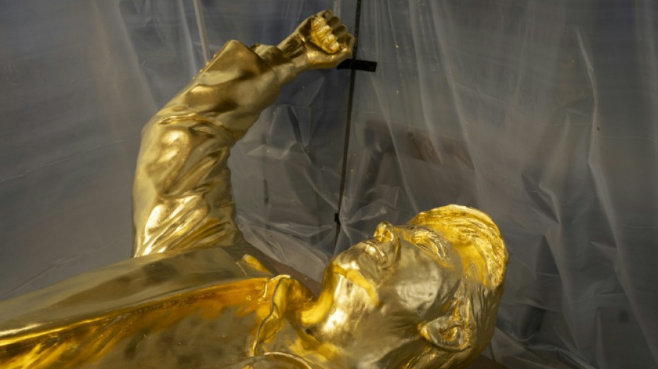 'N&atilde;o &eacute; um bezerro de ouro': pastor defende b&ecirc;n&ccedil;&atilde;o de est&aacute;tua dourada de Trump