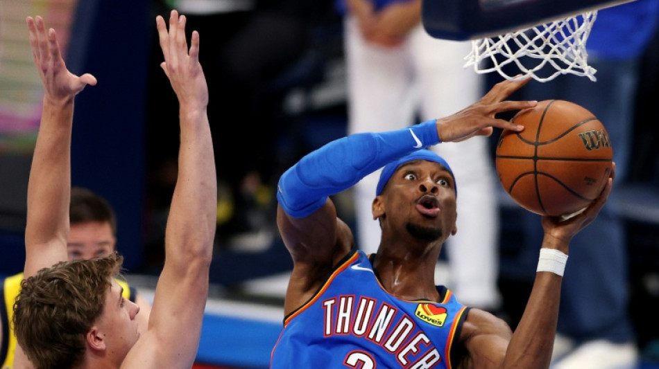 Thunder power past Pacers to level NBA Finals