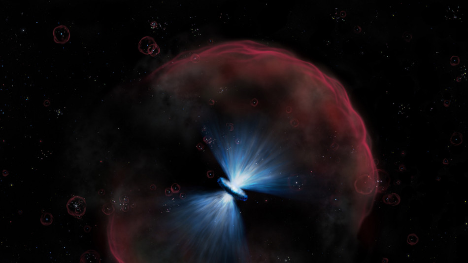 Scoperta l'enigmatica origine dei buchi neri pi&ugrave; grandi dell'universo