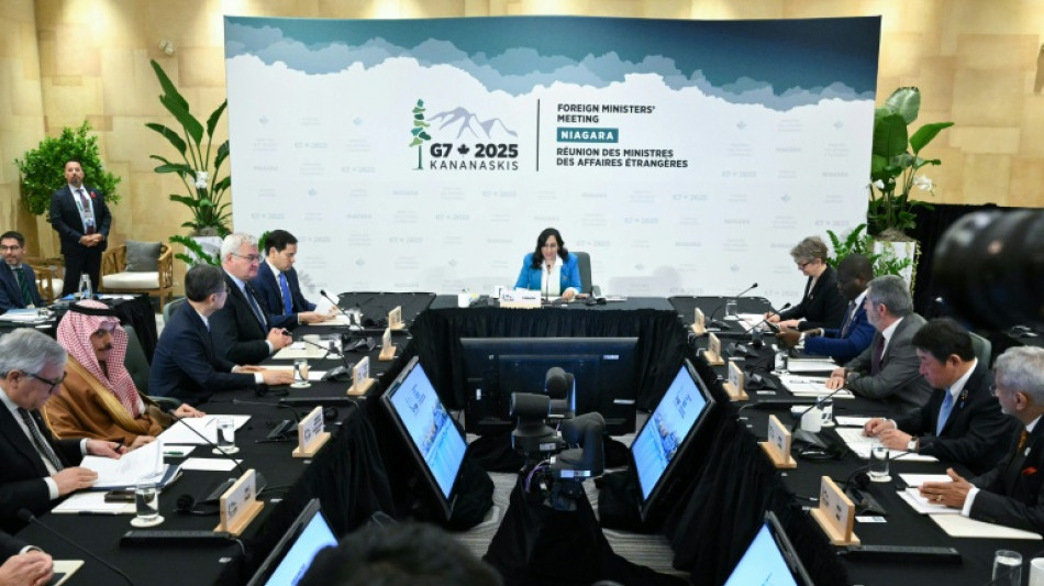 G7-Au&szlig;enminister fordern sofortige Waffenruhe in der Ukraine