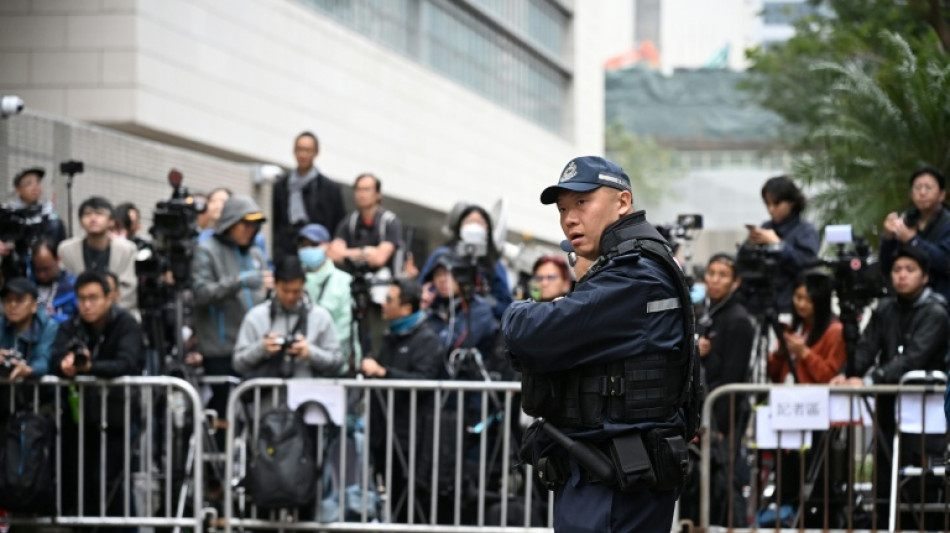 Gericht in Hongkong h&ouml;rt Pl&auml;doyers zum Strafma&szlig; f&uuml;r Demokratie-Aktivist Jimmy Lai