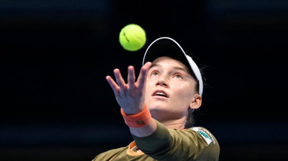 Tennis: Rybakina ateint les demies à Tokyo et se qualifie pour les Masters de fin d'année