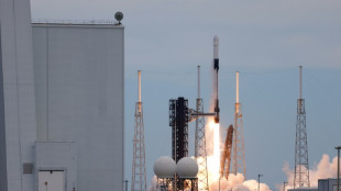 Deux Am&eacute;ricains, un Canadien et un Russe en route pour la Station spatiale internationale
