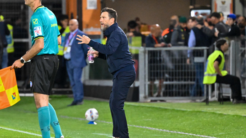 Calcio: Lecce; Di Francesco 'a Genova con spirito battagliero'