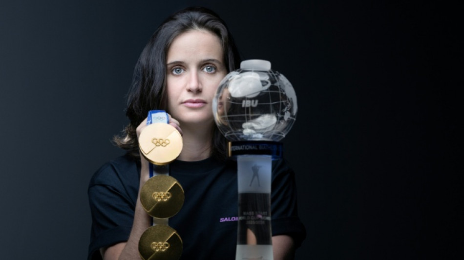 Biathlon: Julia Simon a le "coeur l&eacute;ger" mais n'est "pas rassasi&eacute;e" (&agrave; l'AFP) 