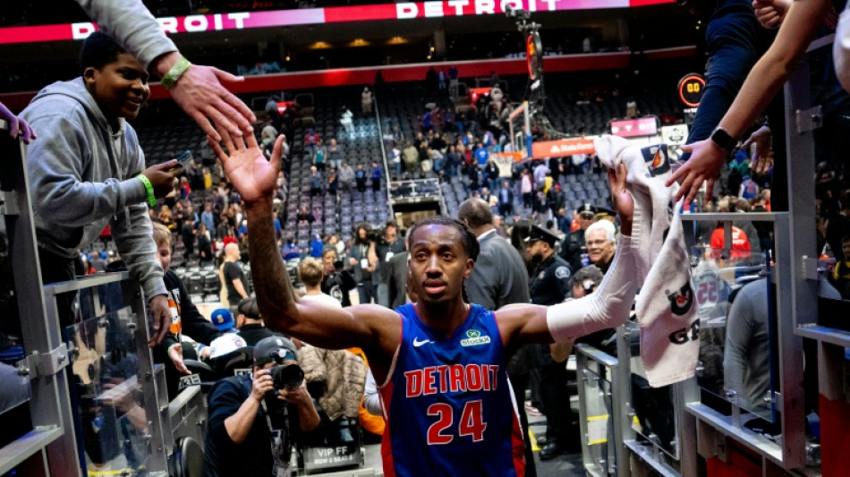 Pistons halt Lakers streak while Spurs, Thunder win