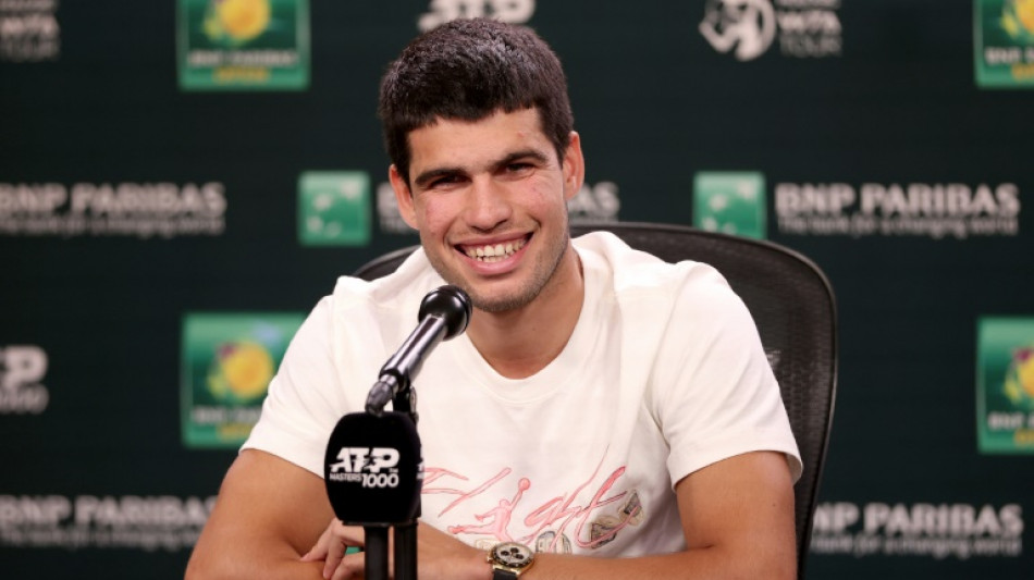 "Me siento mejor y s&oacute;lo pienso en defender t&iacute;tulo" en Indian Wells, dice Alcaraz