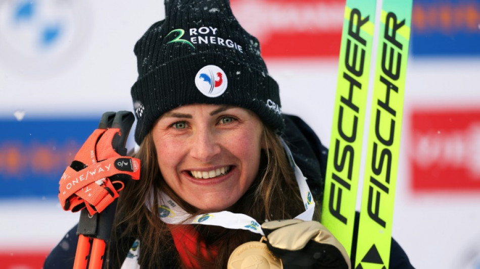 Mondiaux de biathlon: toujours présente dans les grands rendez-vous, Braisaz-Bouchet sacrée en sprint