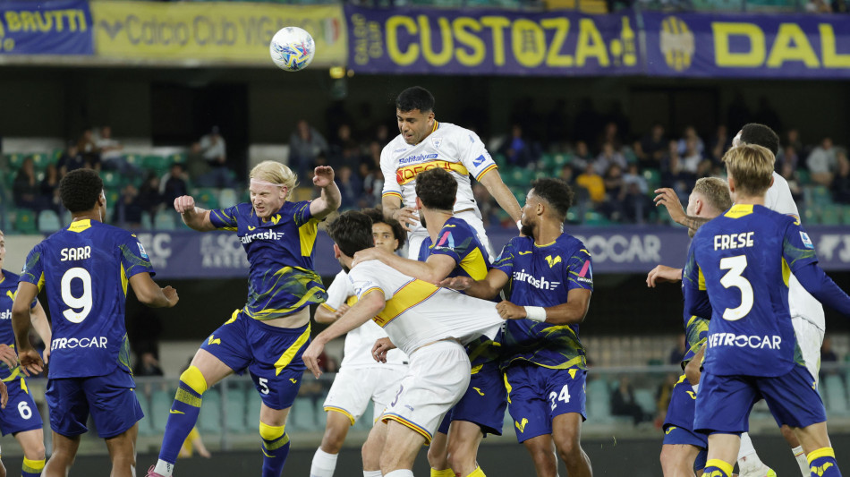 Serie A: Verona-Lecce 0-0