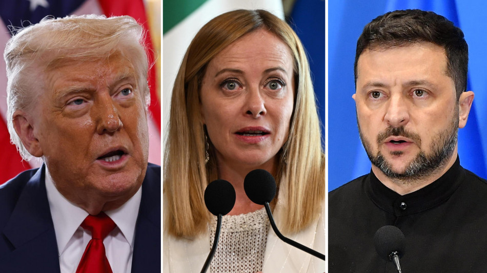 Zelensky e Meloni arrivati a Washington, oggi da Trump