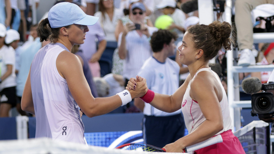 Tennis: classifica Wta; Swiatek supera Gauff, Paolini 8/a