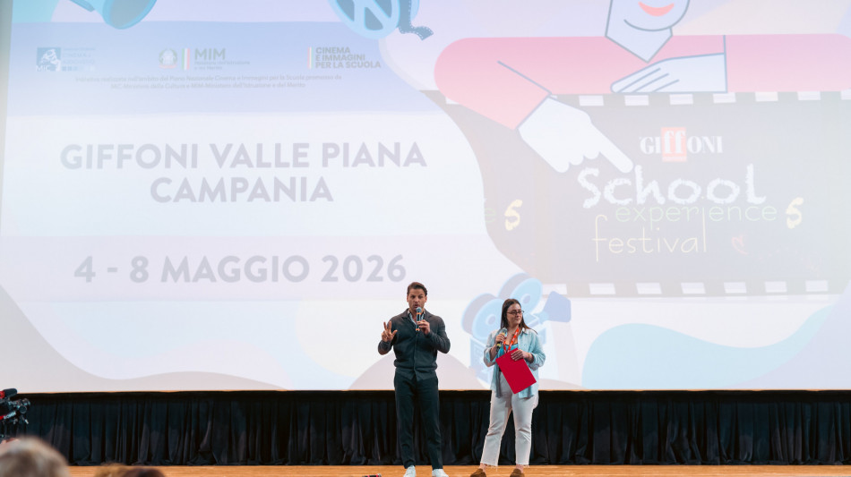 Al via l'evento finale di School Experience, a Giffoni attesi oltre 4mila studenti