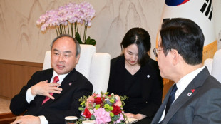 Softbank's Son says super AI could make humans like fish, win Nobel Prize