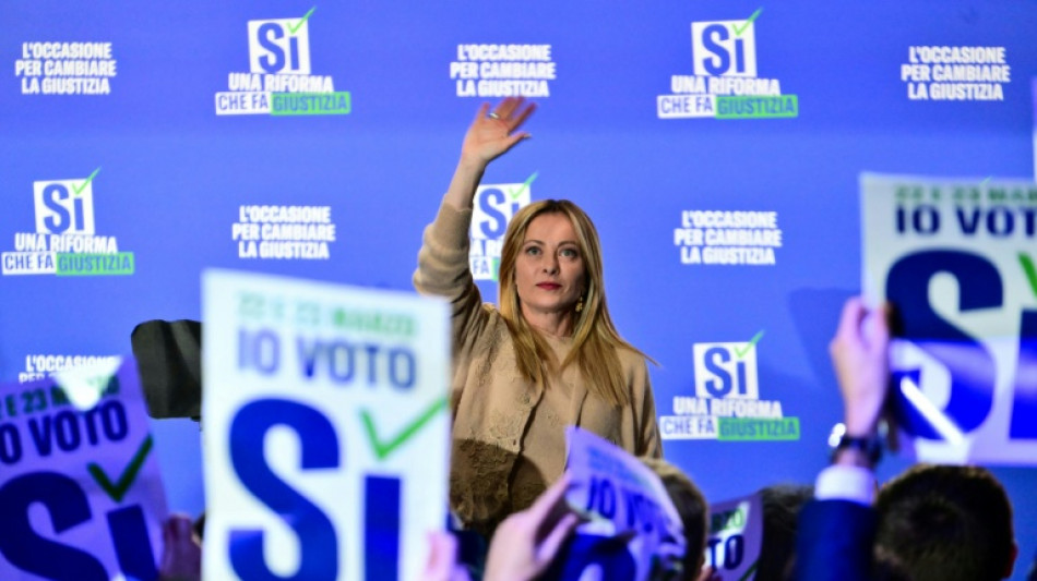 Blow to Italy's Meloni as she suffers referendum defeat