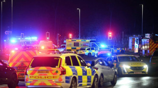 UK train stabbing wounds 10, two suspects arrested