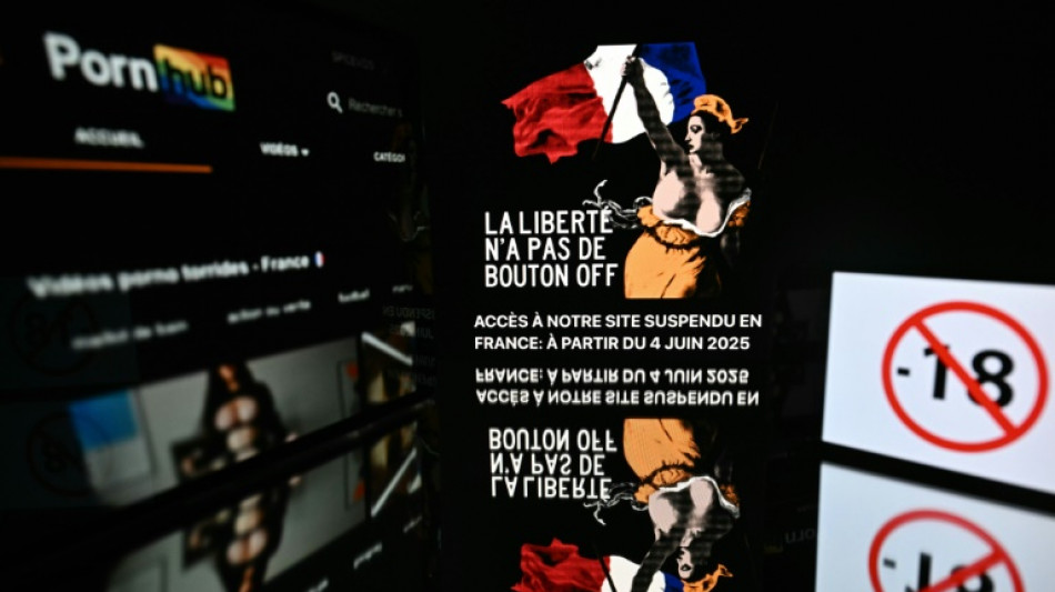 Cinq sites pornographiques ont pris des mesures de vérification d'âge
