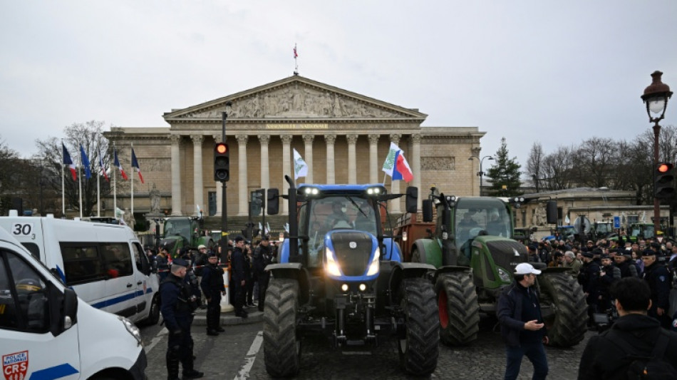 Landwirte protestieren mit 350 Traktoren in Paris gegen Mercosur-Abkommen 