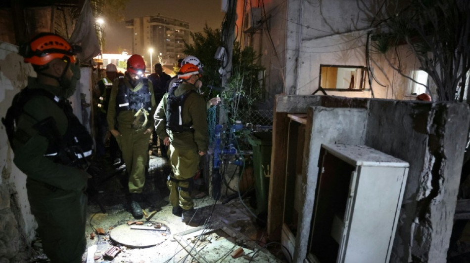 Rettungskr&auml;fte: Ein Verletzter durch iranische Raketenangriffe auf Israel