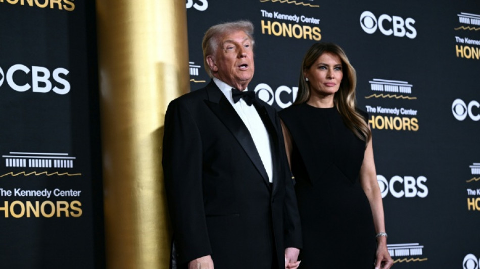 Trump takes limelight as Kennedy Center honors artists