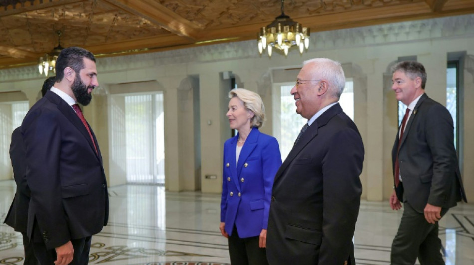 Von der Leyen sagt bei erstem Treffen mit Syriens Pr&auml;sident EU-Unterst&uuml;tzung zu