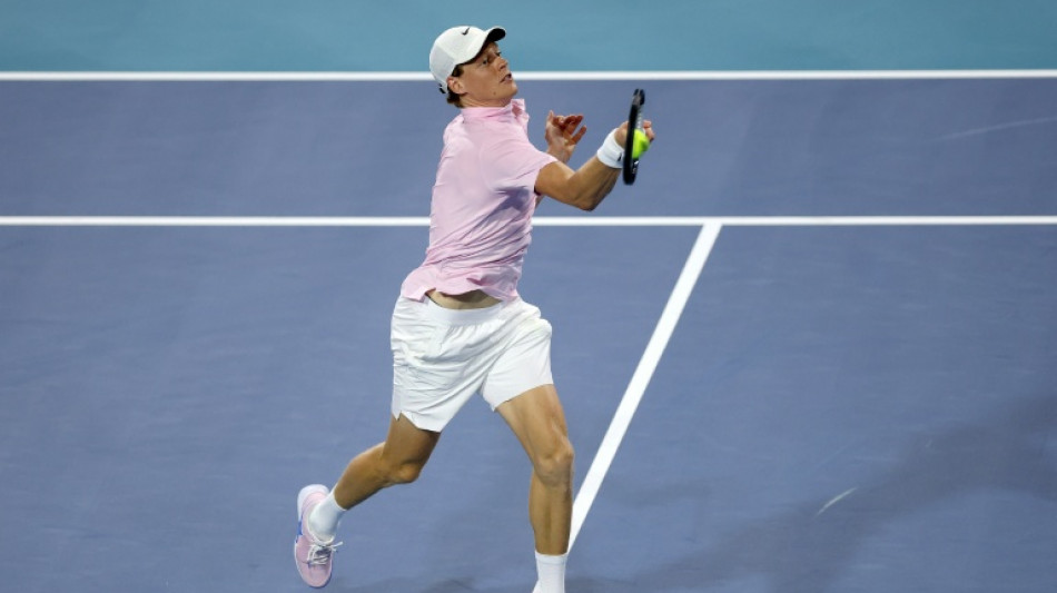 Sinner powers past Michelsen to reach Miami quarter-finals