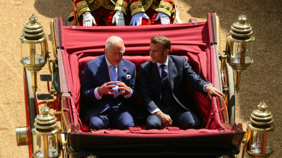 France's Macron kicks off 'historic' UK state visit