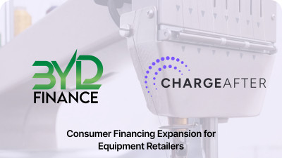 ChargeAfter Powers BYLD Finance Expansion into Consumer Financing for Equipment Retailers
