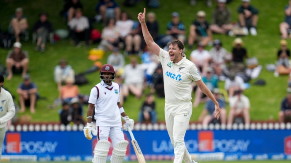 Duffy takes five as NZ thrash West Indies for 1-0 Test series lead