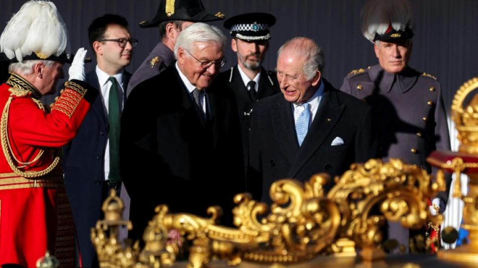 Gro&szlig;er Prunk: Steinmeier von Charles III. zu dreit&auml;gigem Staatsbesuch empfangen