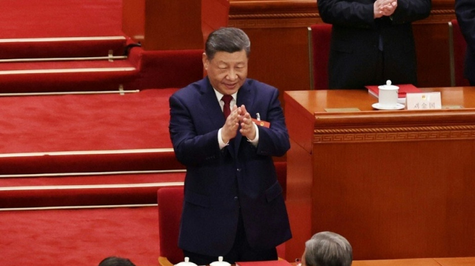 China's leaders project stability despite Middle East war