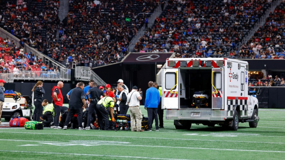NFL: Lions-Testspiel nach Verletzungsschreck abgebrochen 