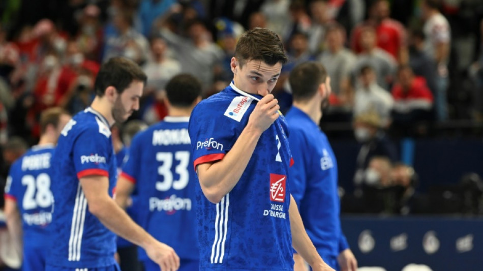 Euro-2022 de hand: les Bleus tombent de haut
