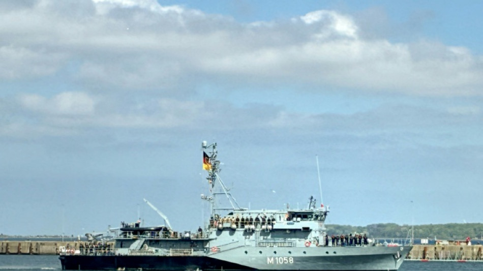 M&ouml;glicher Hormus-Einsatz: Minenjagdboot "Fulda" unterwegs Richtung Mittelmeer