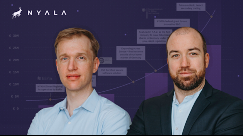 A NYALA Digital Asset AG abre um novo caminho para títulos digitais para investimento com retorno